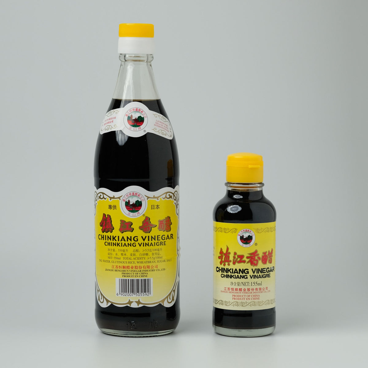 Amazon.co.jp: ロウバ 鎮江香酢(中国黒酢)小 155ml×36個 : 食品
